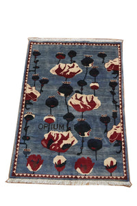 King Kennedy Afghan Opium Wool Rug